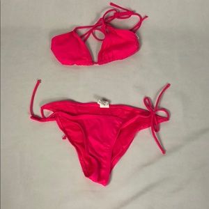 Pink bikini